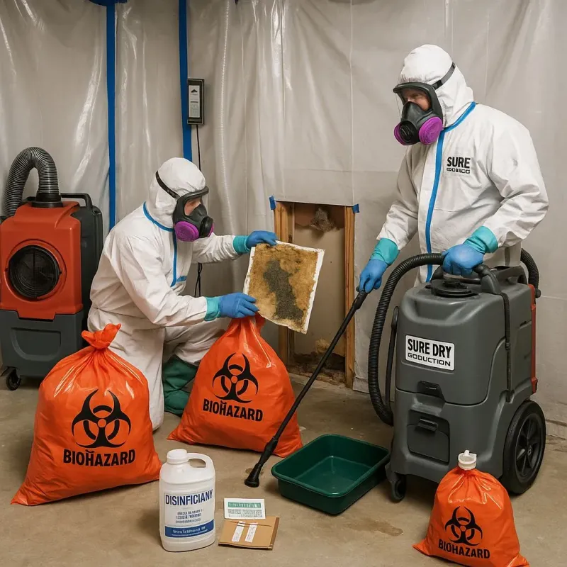 Contaminated Water Handling Protocols process in Elk County, KS